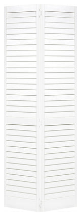Closet Door, Bi-fold, Plantation Louver-Louver White 80" x 28"