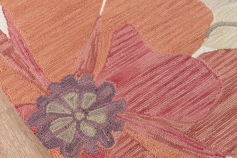 Momeni Summit Sum-8 Floral Rug, Sand, 2'3"x7'6" Runner