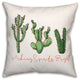 Making Spririts Bright Cacti 18x18 Spun Poly Pillow