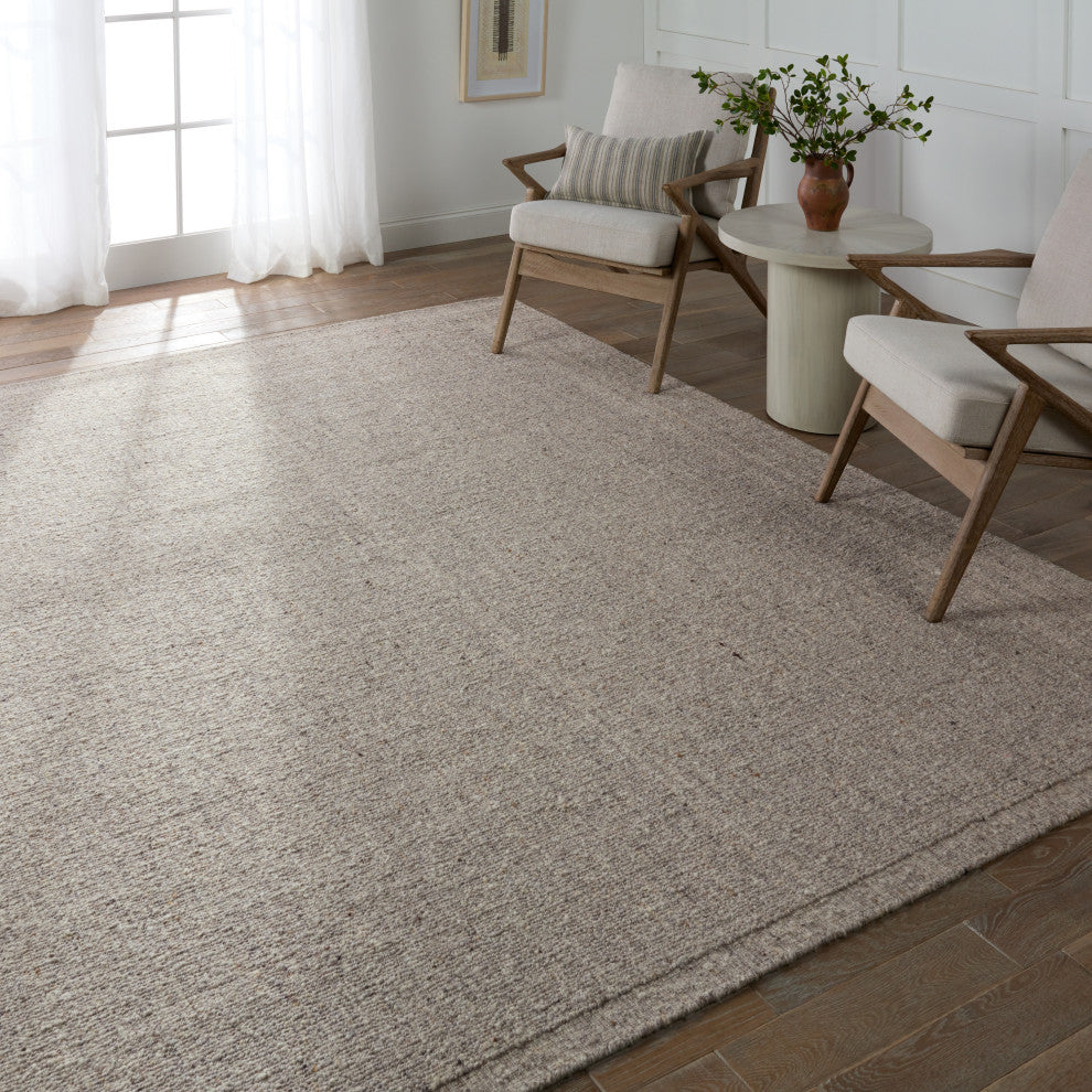 Westen Handmade Solid Light Brown Area Rug 6'X9'