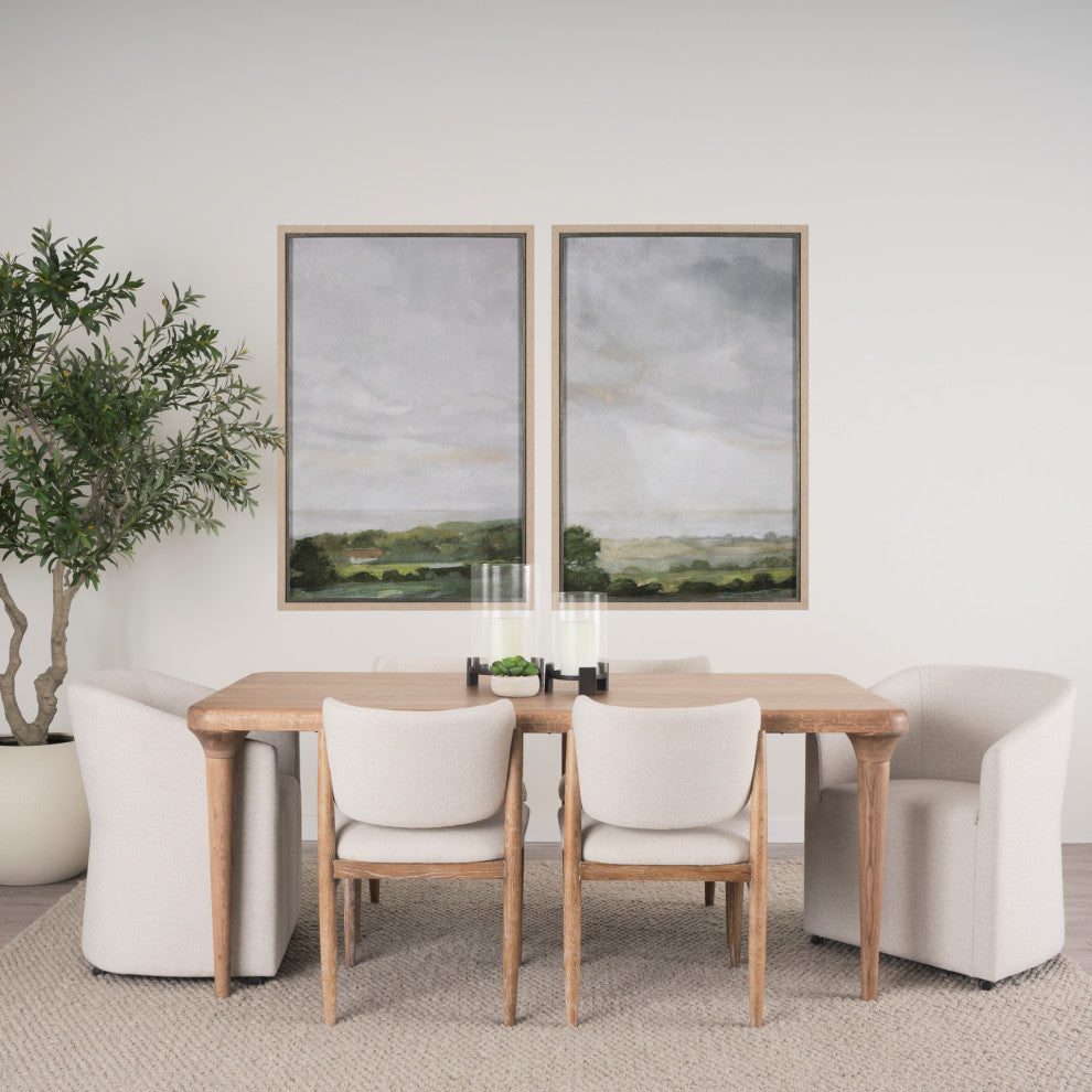 Suvan 72Lx36Wx30H, Rectangular Oak Table