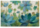 Silvia Vassileva ''Peacock Bloom'' Canvas Art, 32"x22"