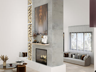 Solid Beam Wood Mantel, Unfinished, 72"