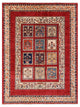 5' 0" X 6' 9" Handmade Persian Garden Design Wool Rug Q10657