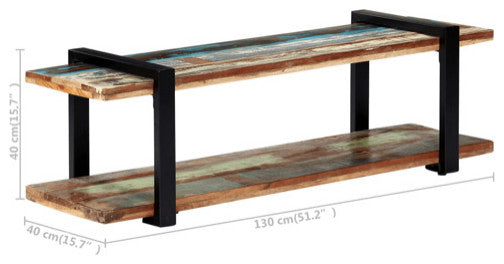 vidaXL TV Stand TV Console TV Console Media Unit Cupboard Solid Reclaimed Wood