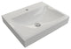 BOCCHI 1077-001-0126 Scala Arch 23.75 Wall-Mounted Fireclay Sink In White