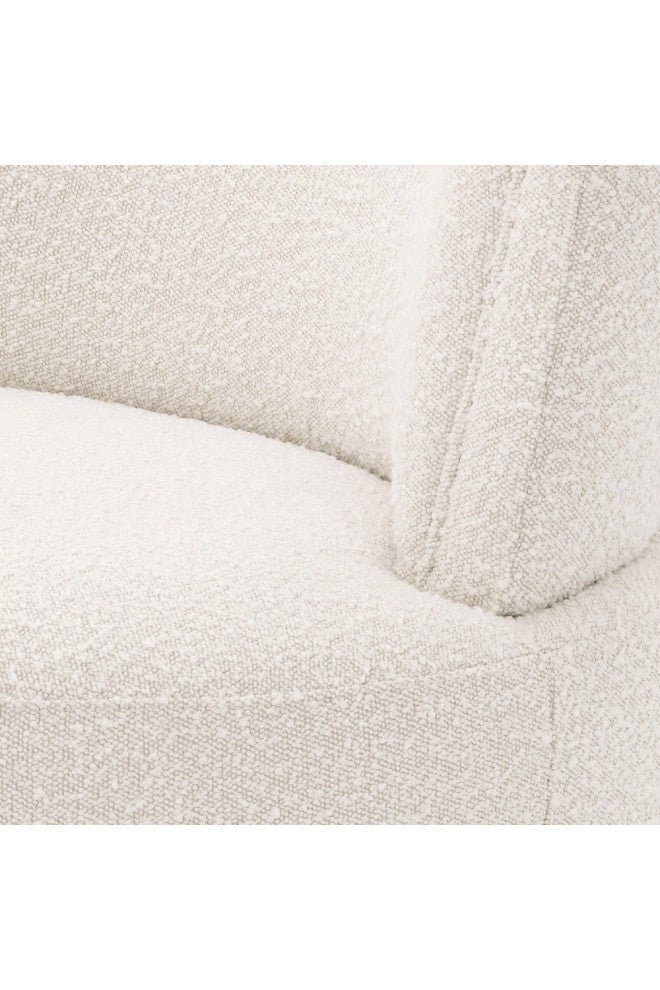 BouclâˆšÂ© Upholstered Swivel Chair | Eichholtz Alonso
