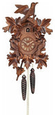 River City Clocks 33-16 One Day Cuckoo Clock With 7 Leaves & 3 Birds