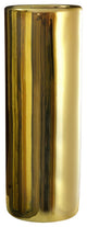 24" Solid Gold Porcelain Umbrella Stand