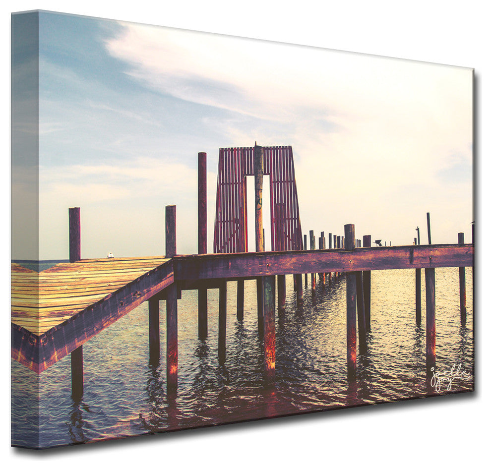 All Hands on Deck'' Canvas Art Print, 12"x16"
