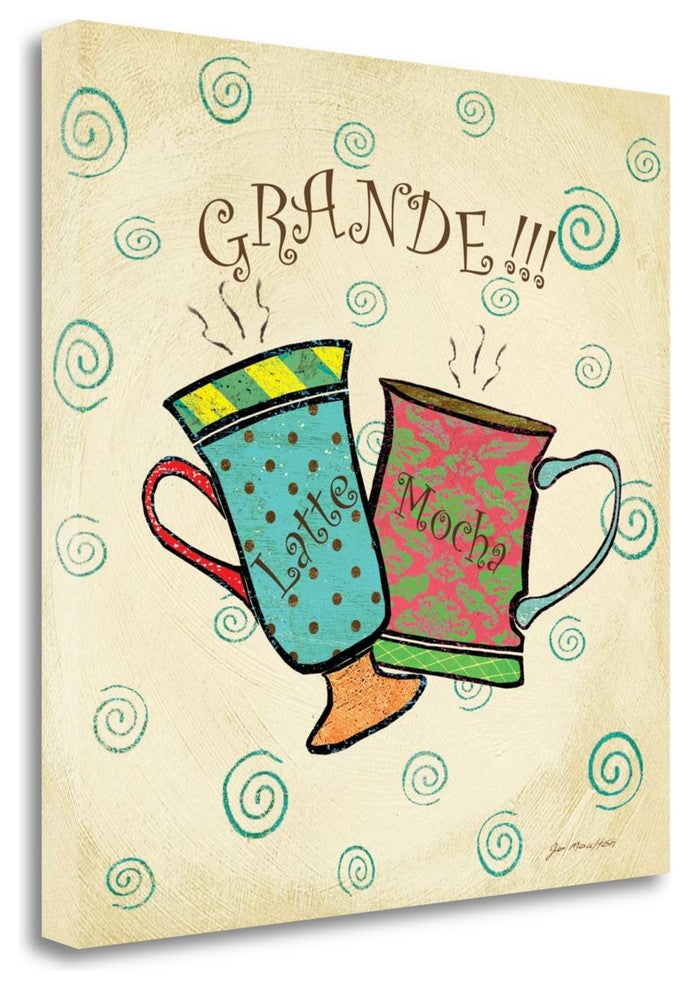 "Grande" By Jo Moulton, Giclee Print on Gallery Wrap Canvas, Ready to Hang