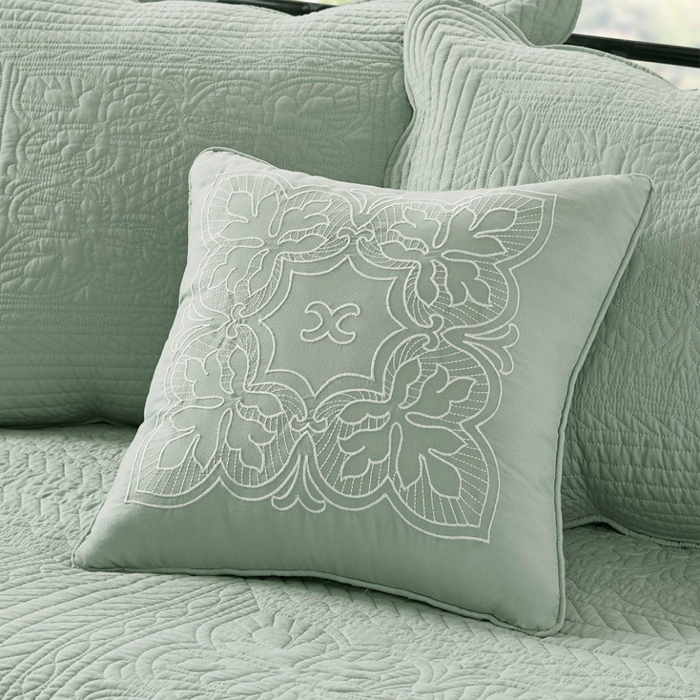 Madison Park Tuscany 6 Piece Reversible Scalloped Edge Daybed Cover Set