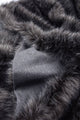 LUZIO Silver Fox Vegan Faux Fur Rug/Throw 55.1x78.7
