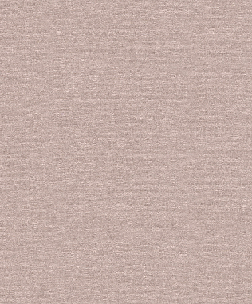Plain Textured Wallpaper, Solid Color, 32627, Pink Rose Gold Copper, 1 Roll