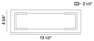 1 Light Craftsman Outdoor Wall Light