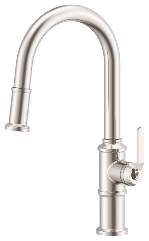 Kinzie Single Handle Pull-Down Kitchen Faucet Stainless Steel