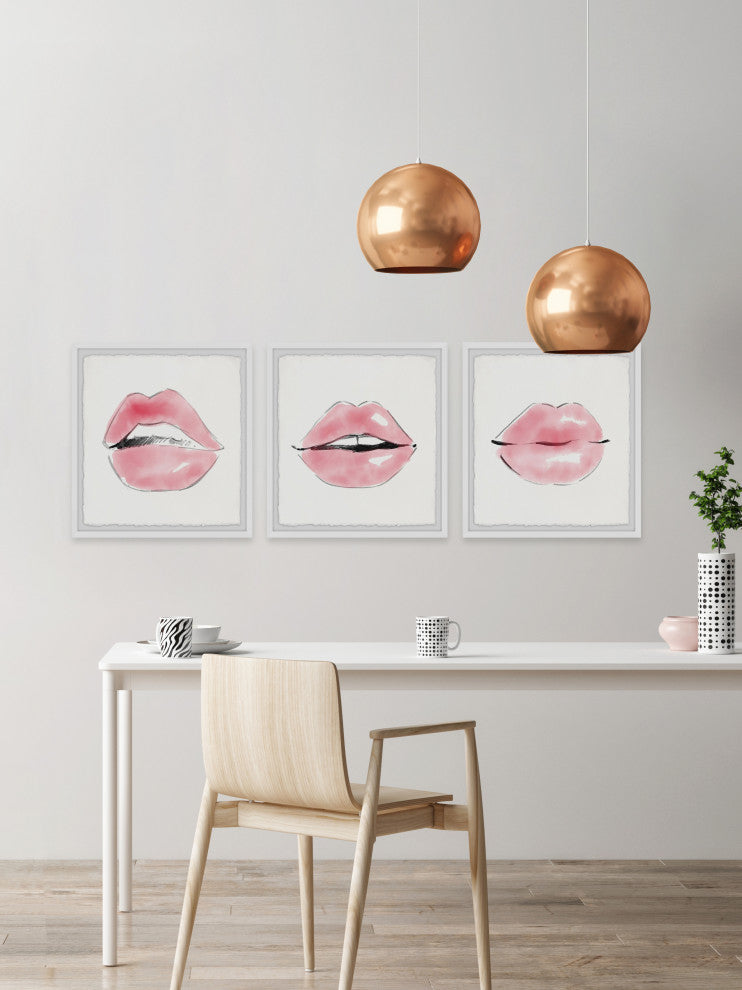What's New Triptych, Set of 3, 24x24 Panels