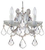 CRYSTORAMA 4472-CH-CL-I Maria Theresa 2 Light Sconce