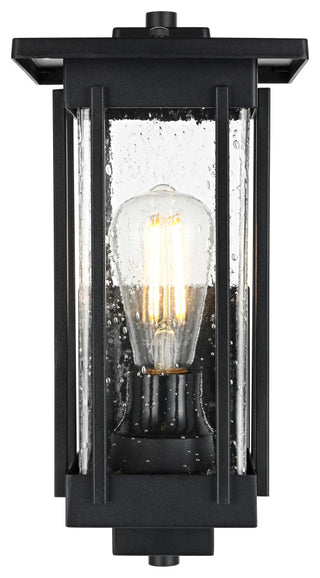 Home Living 6.5" Outdoor Wall Sconce, Black