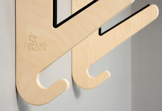 Bamboo Skateboard Rack & Snowboard Rack - The Moloka'i Series, Birch, Trip