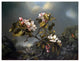"Apple Blossom And Hummingbird" Paper Print by Martin Johnson Heade, 18"x14"