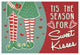 "Retro Christmas III Bright" Digital Paper Print by Janelle Penner, 50"x34"