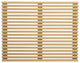 Render Wall Mount Twin Headboard, Oak