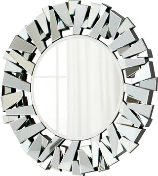 Circle Cityscape Mirror