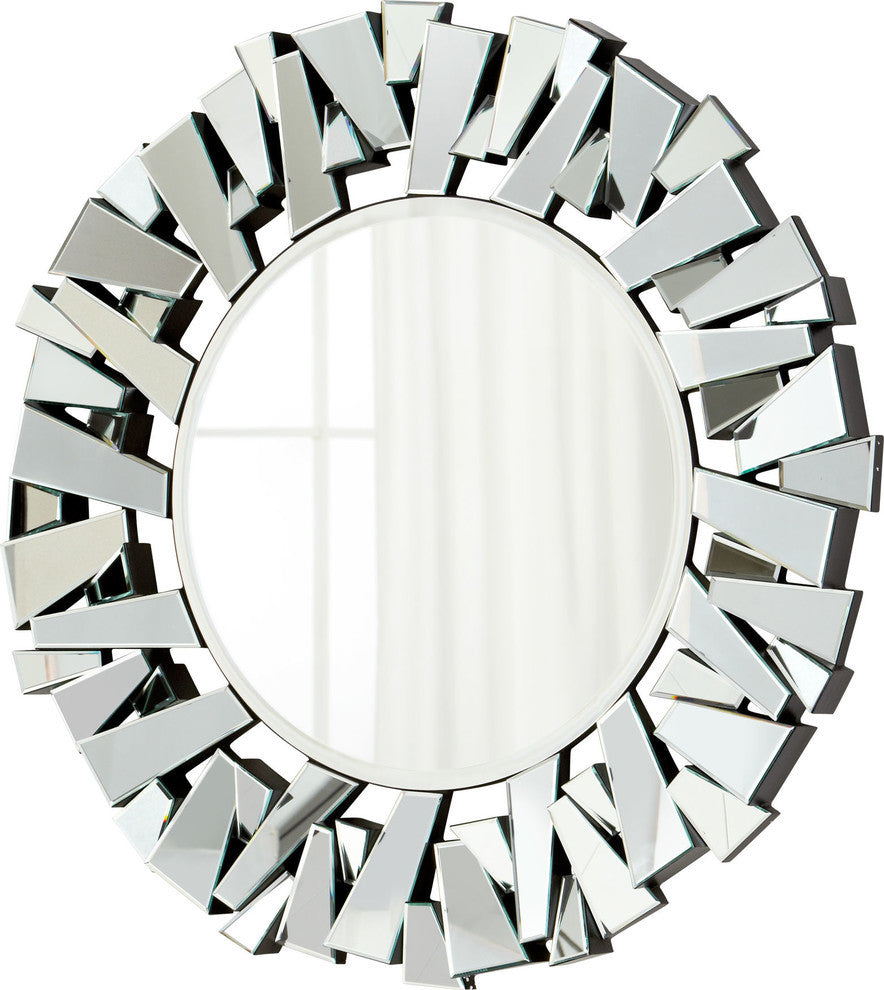 Circle Cityscape Mirror