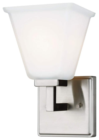 Generation Lighting 4113701 Ellis Harper 10" Tall Bathroom Sconce - Brushed