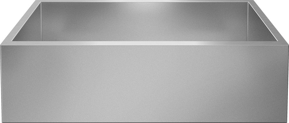 Blanco 513439 19"x32" Single Stainless Apron Front Kitchen Sink, Satin Polished
