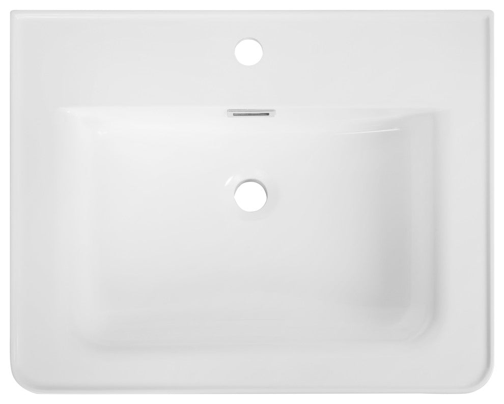 26" Solid Surface Resin Streamline K-1812-26 Vanity Top