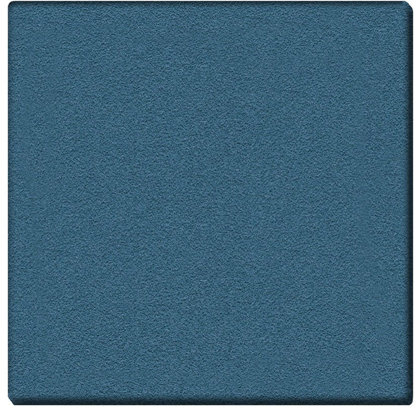 Ghent's Vinyl 4' x 4' Wrapped Edge Bulletin Board in Ocean Blue