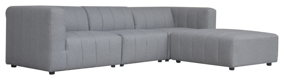 Lyric Lounge Modular Sectional Gray