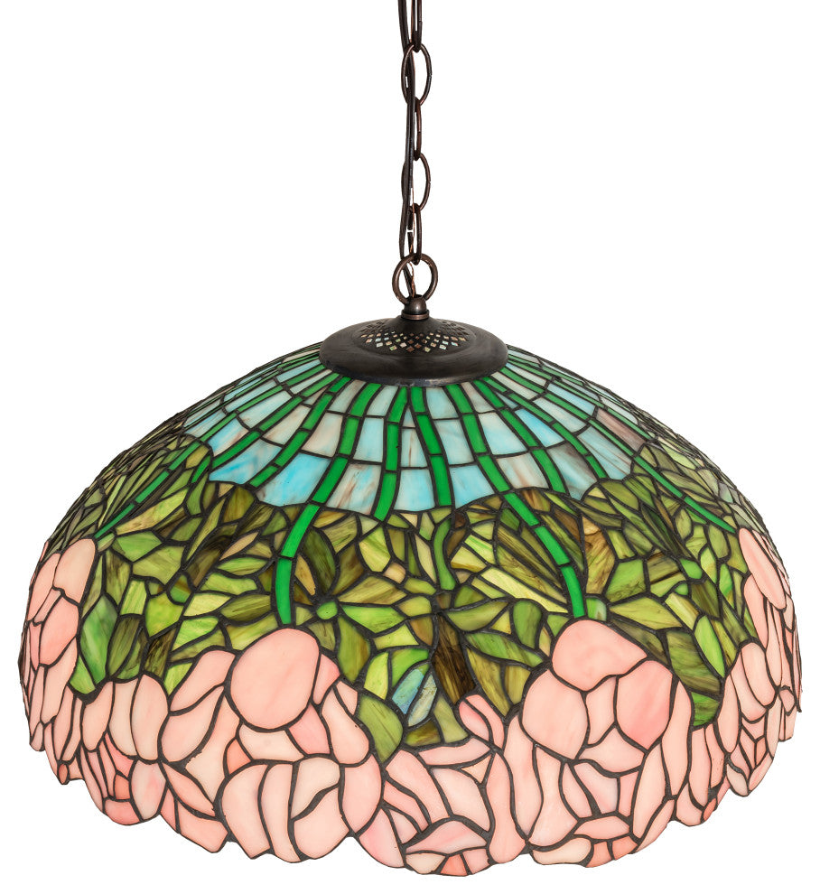 22 Wide Cabbage Rose Pendant