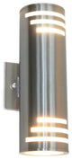 Nuevo 2-Light Stainless Steel Outdoor Light