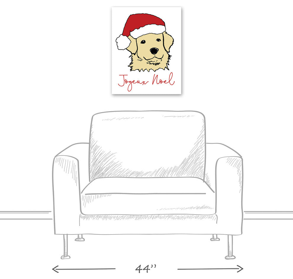 Joyeux Noel Canvas Wall Art, 16"x20"