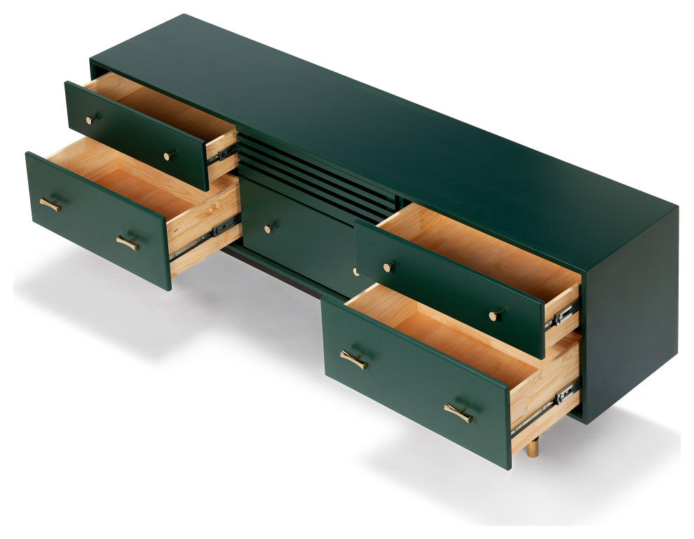 Lala Low TV Stand, Green