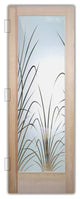 Interior Prehung Door or Interior Slab Door - Wispy Reeds - Douglas Fir...