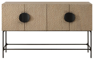 Uttermost - 24437 - Cabinet - Lunar - Solid Black Iron