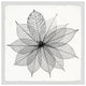 "Leaf Structure" Framed Painting Print, 32x32