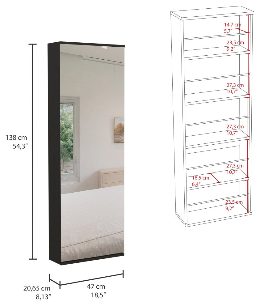 DEPOT E-SHOP Augusta 3 Piece Bedroom Set, Shoe Rack and 2 Nightstands
