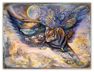 Tiger Moth Wall and Table Top Wooden Decor, 18x12