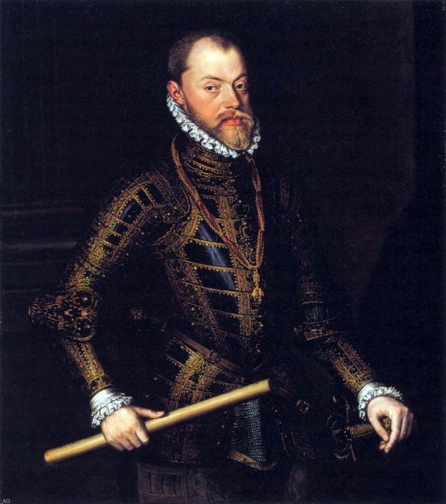 Alonso Sanchez Coello Philip II, 20"x25" Wall Decal Print