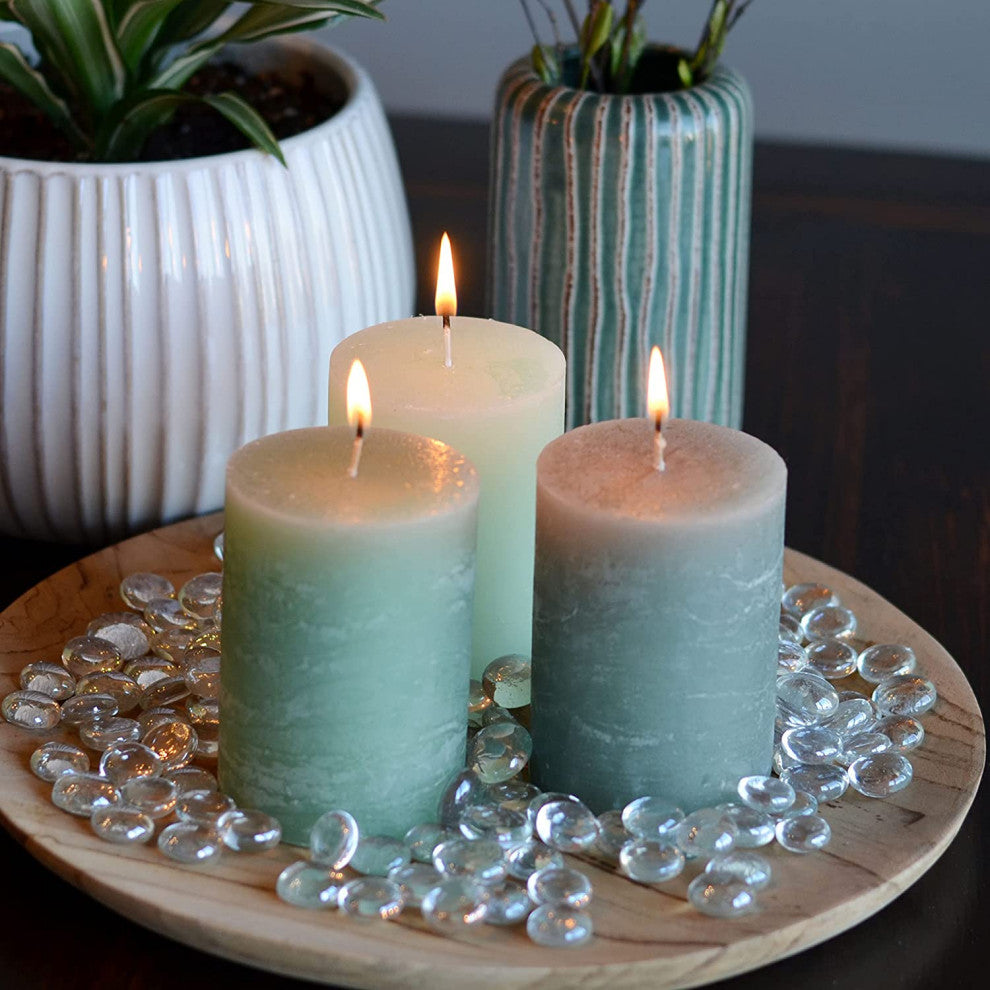 Spring Green Candle Set