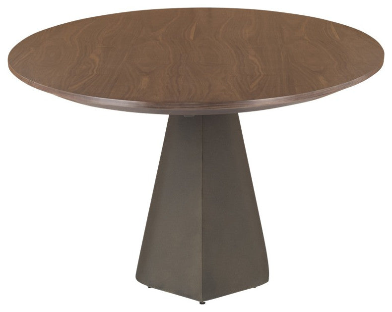 Oblo Walnut Wood Dining Table, HGNE117