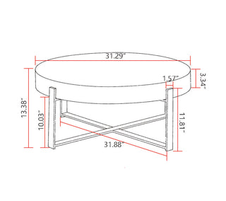 Gewnee  Round Coffee Table