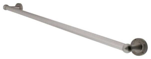 Kingston Brass Satin Nickel Georgian 30" Decorative Grab Bar DR910308