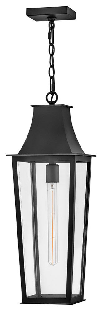 Hinkley Georgetown Large Hanging Lantern, Black