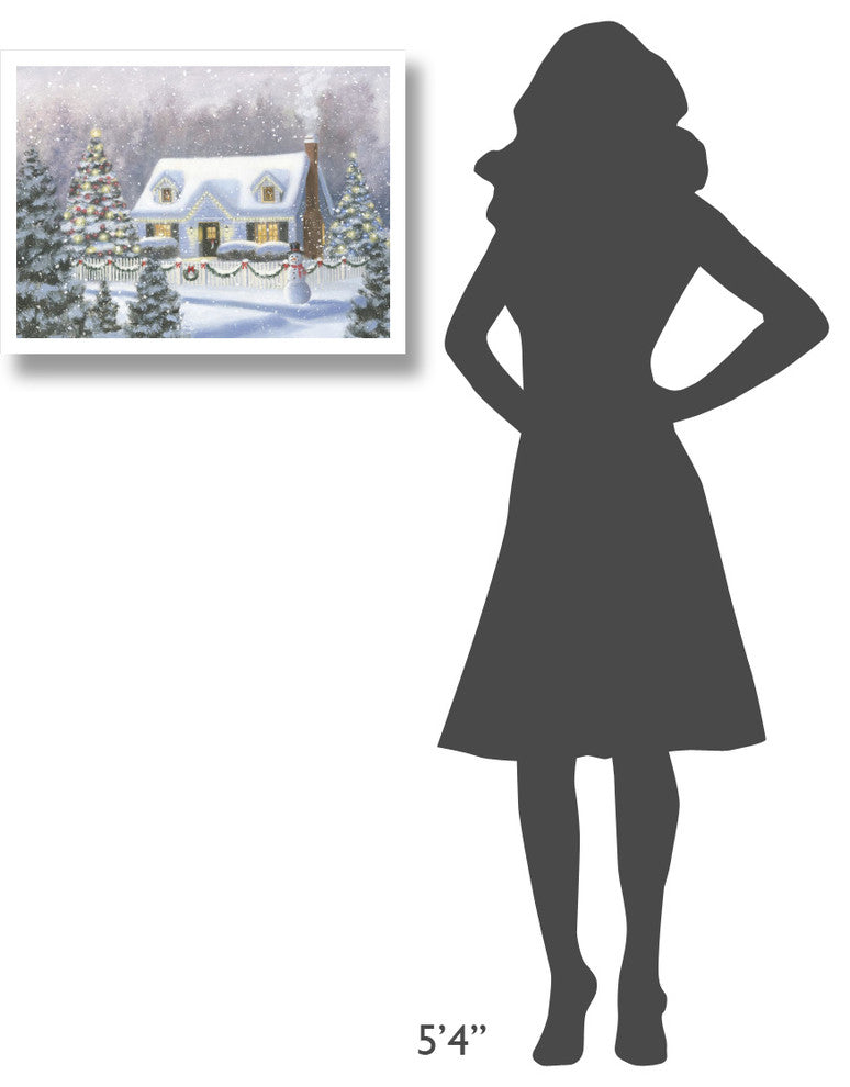 "Home for Christmas" Digital Paper Print by James Wiens, 26"x20"